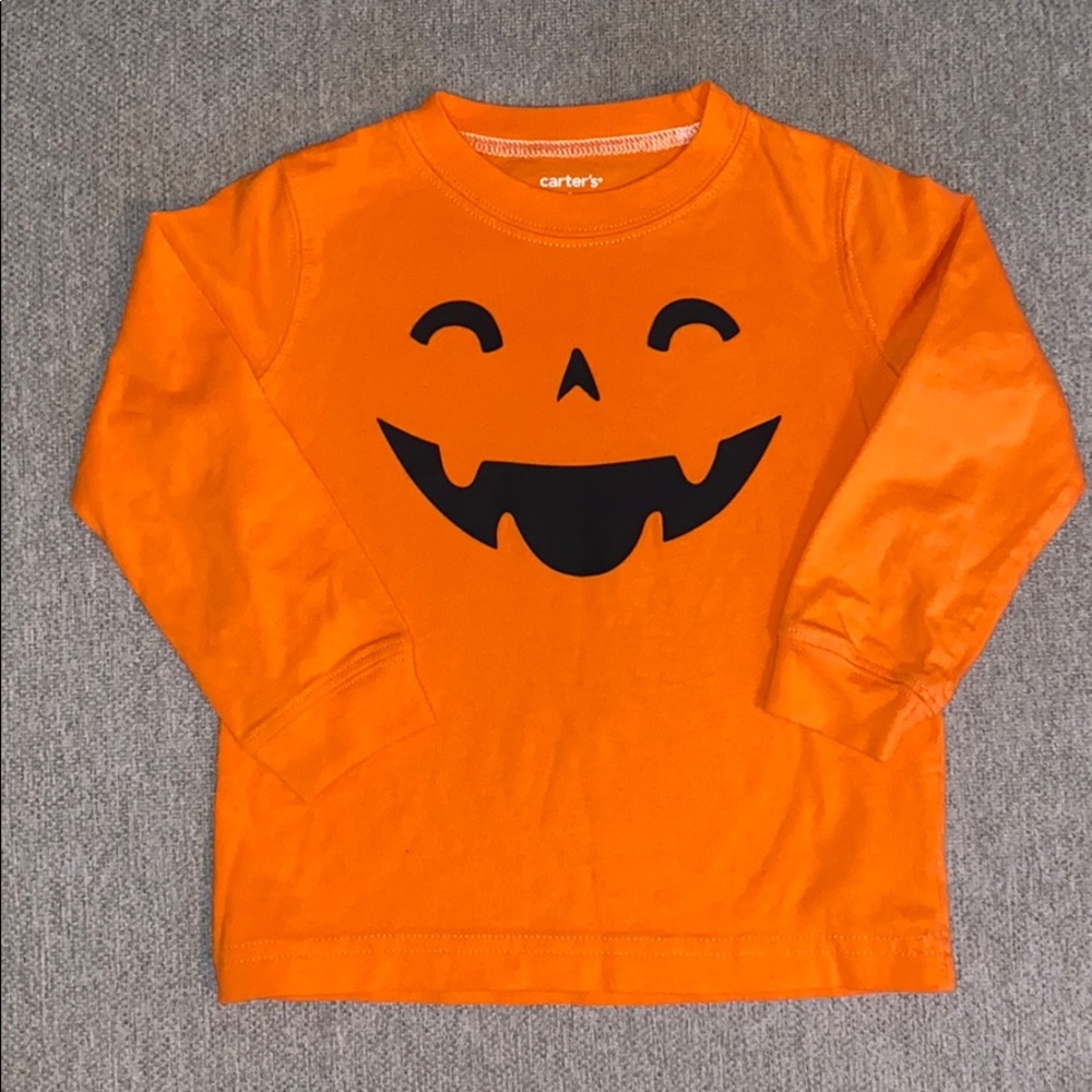 🎃 EUC Carter’s pumpkin shirt